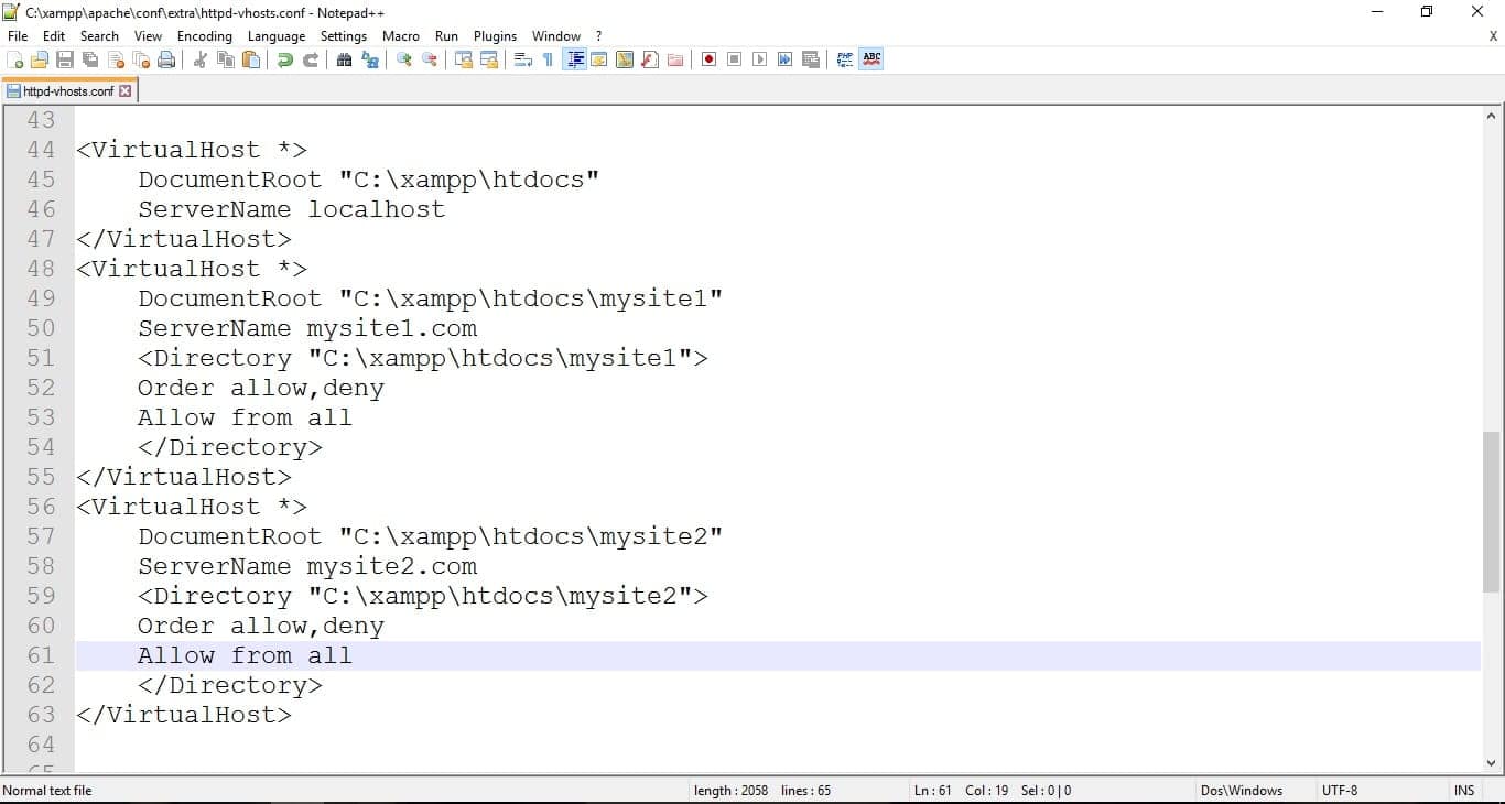 Use Custom Domain in XAMPP Instead of LocalHost 2 Use Custom Domain in XAMPP Instead of LocalHost Custom Domain in XAMPP